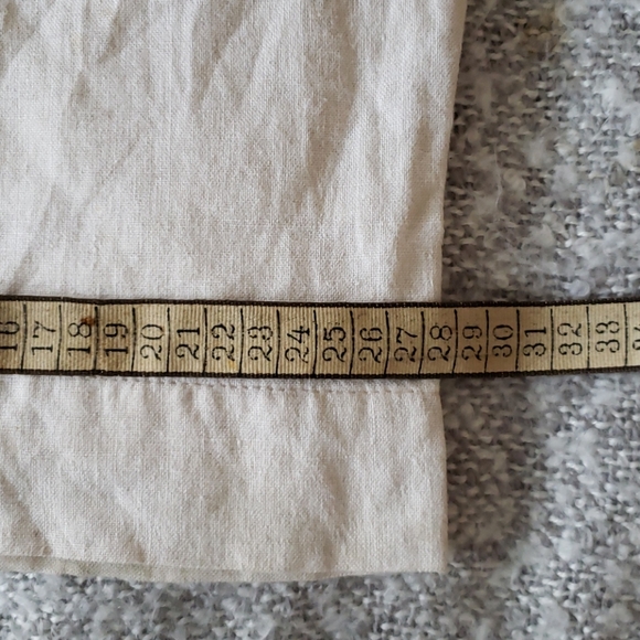 Liz Claiborne 100 linen wide leg 👖 - Picture 8 of 8